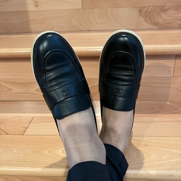 Chanel Loafers Size IT 38.5 - Picture 11 of 12